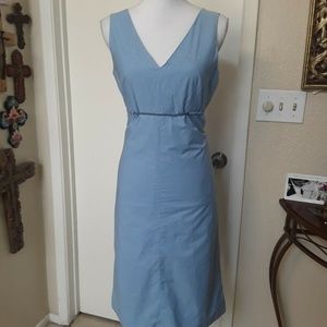 Banana Republic Dress Size 8 Blue Color